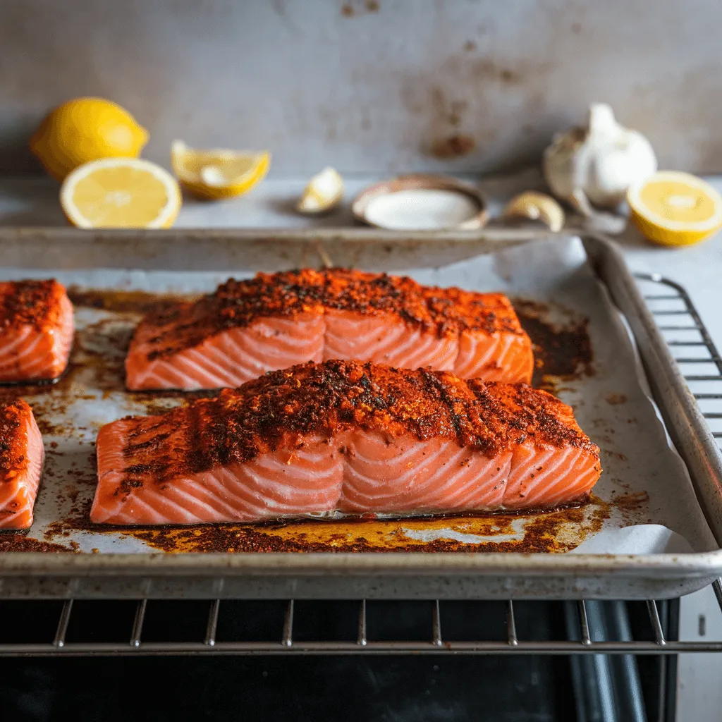 Tandoori Salmon in the Oven