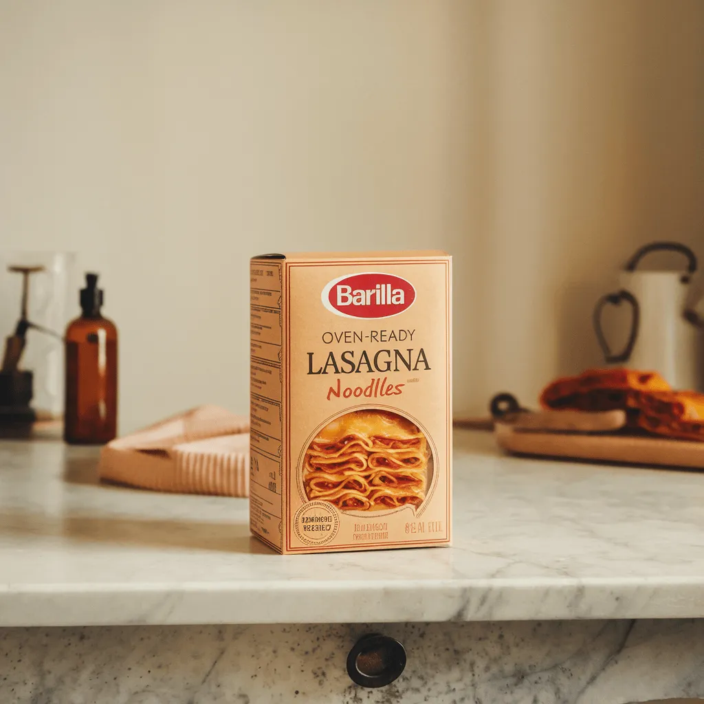 "barilla oven ready lasagna noodles"