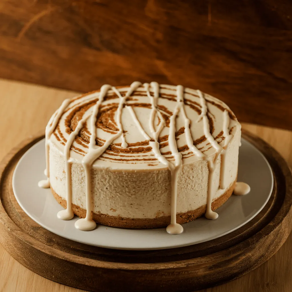 Cinnamon Roll Cheesecake Recipe