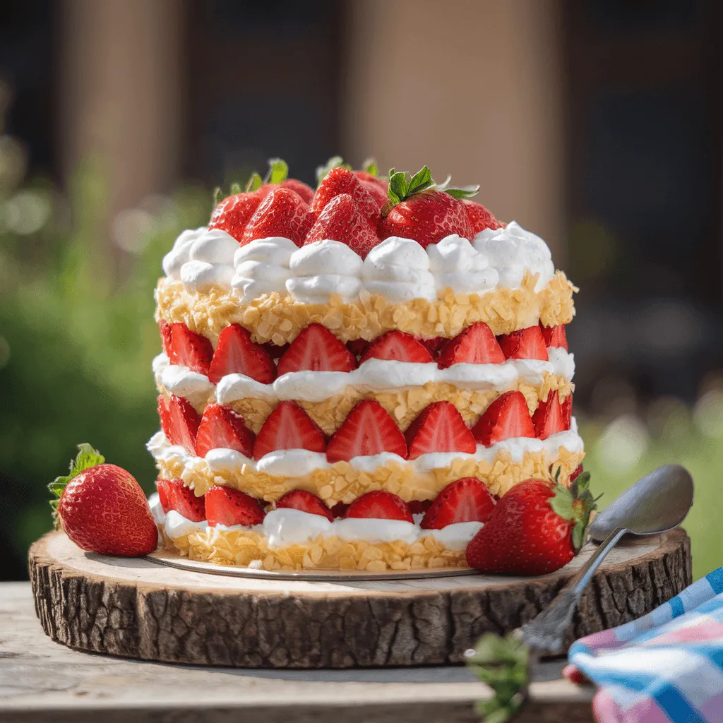 Strawberry Shortcake Cake Recipe