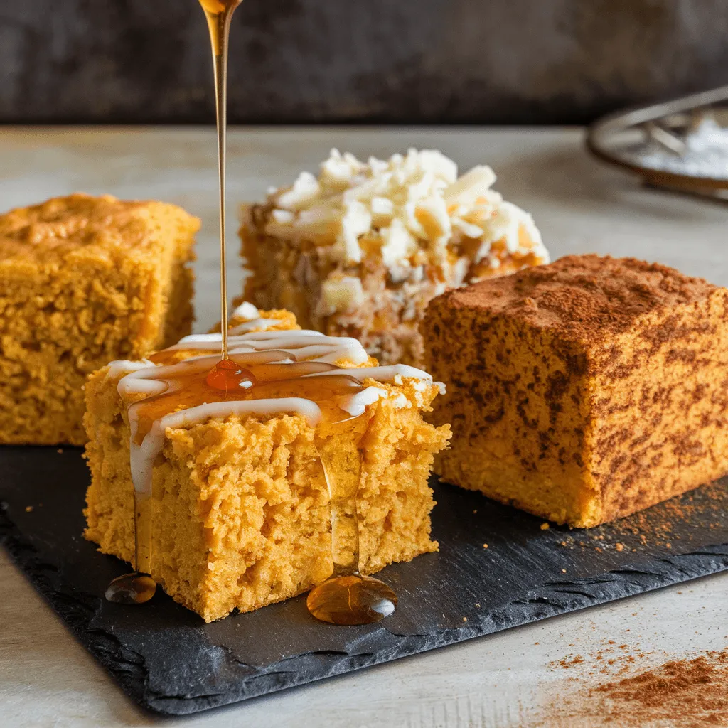 Creative sweet potato cornbread