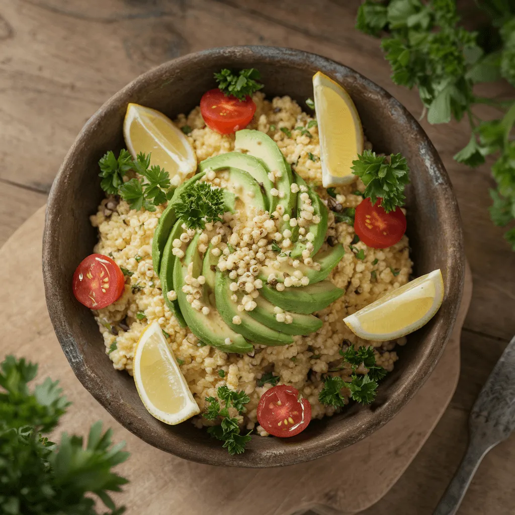 Avocado and couscous recipes