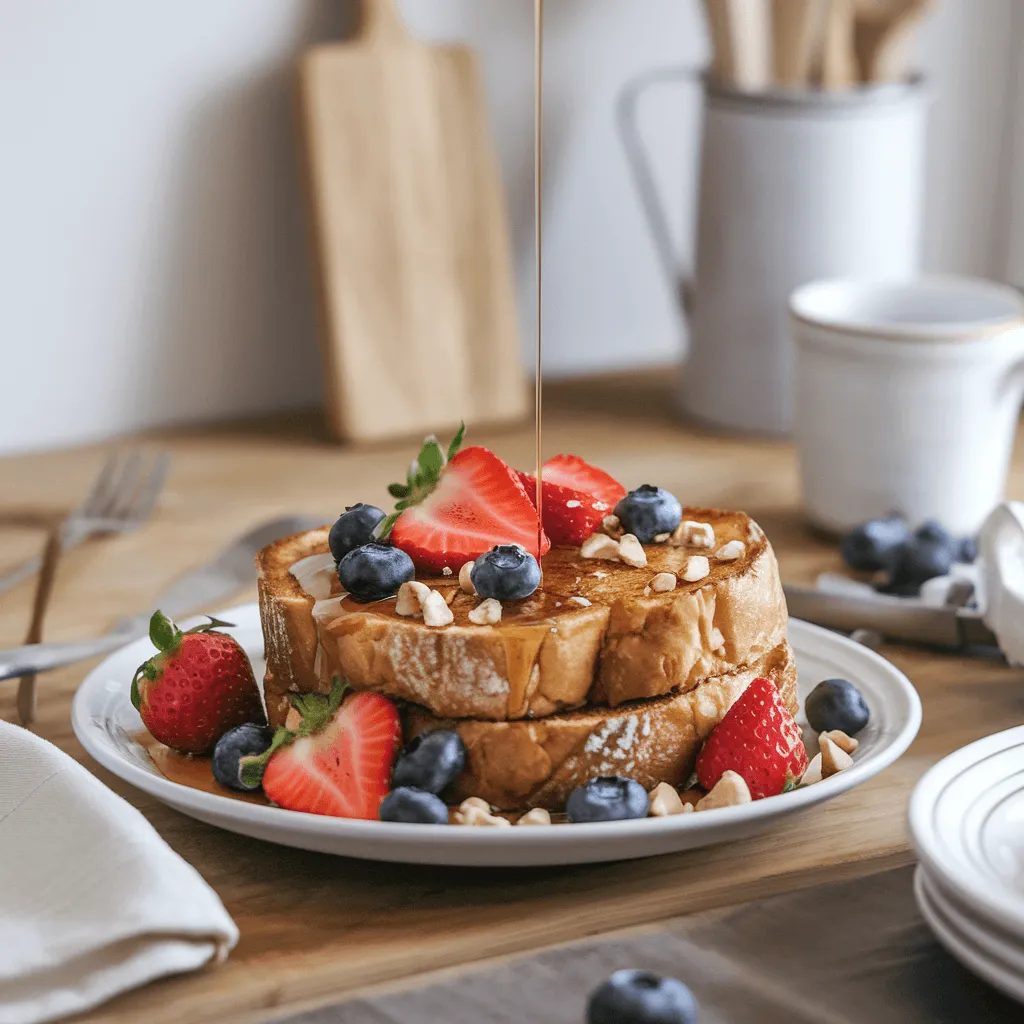 Toppings for sourdough French toast