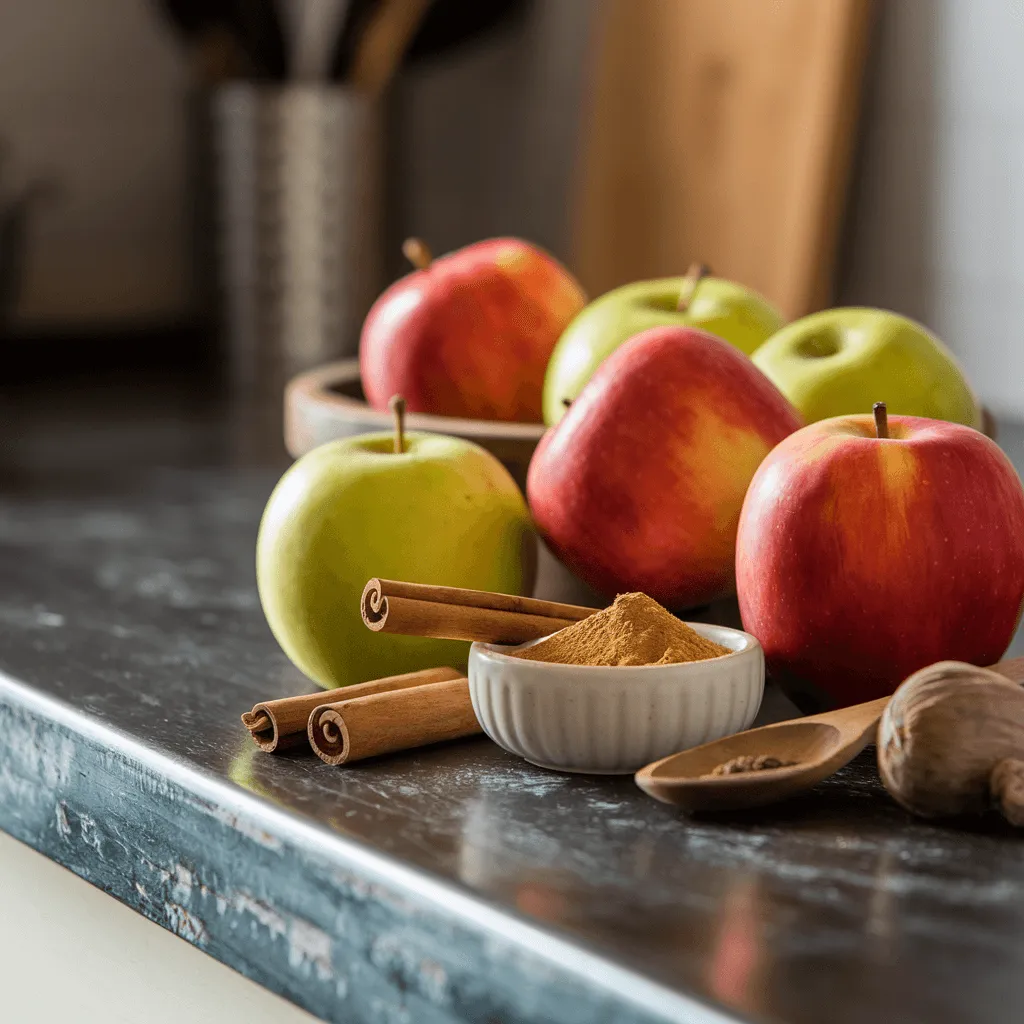 Ingredients for Apple Spice Cake