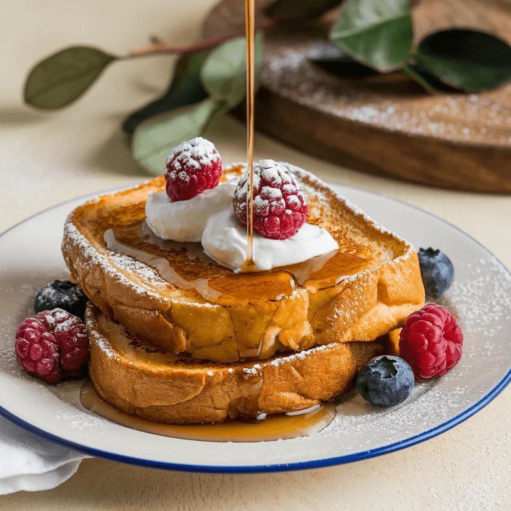 Hawaiian roll French toast recipe