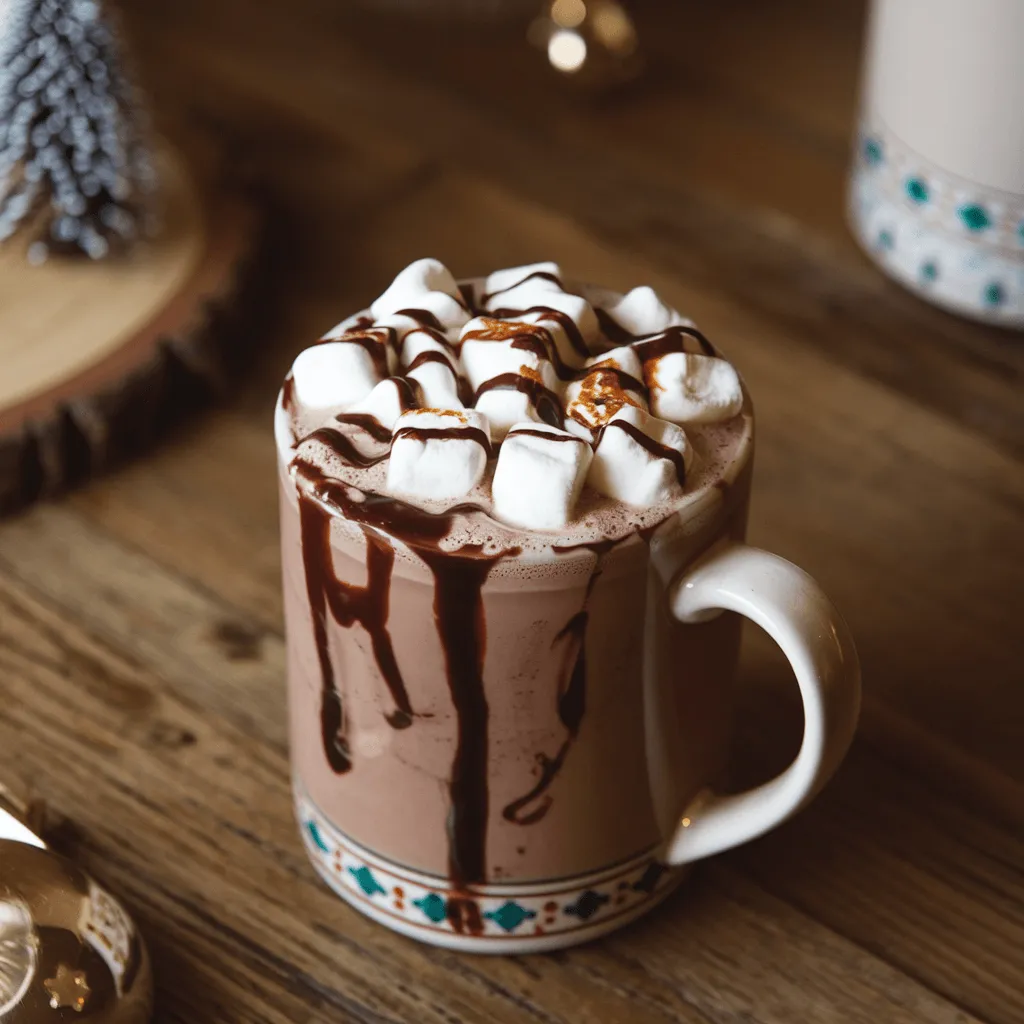 Hot Chocolate Winter Drink