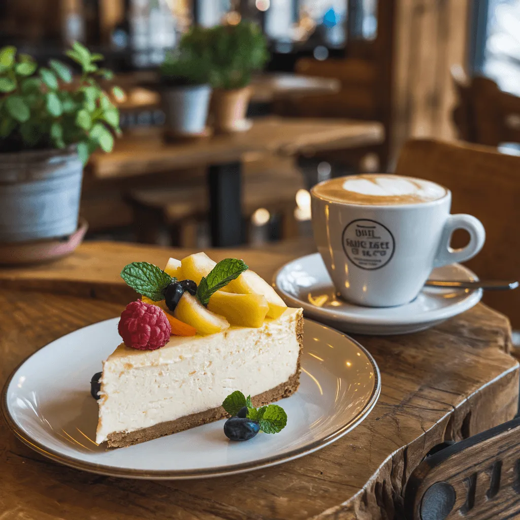 Cheesecake and Coffee Pairing