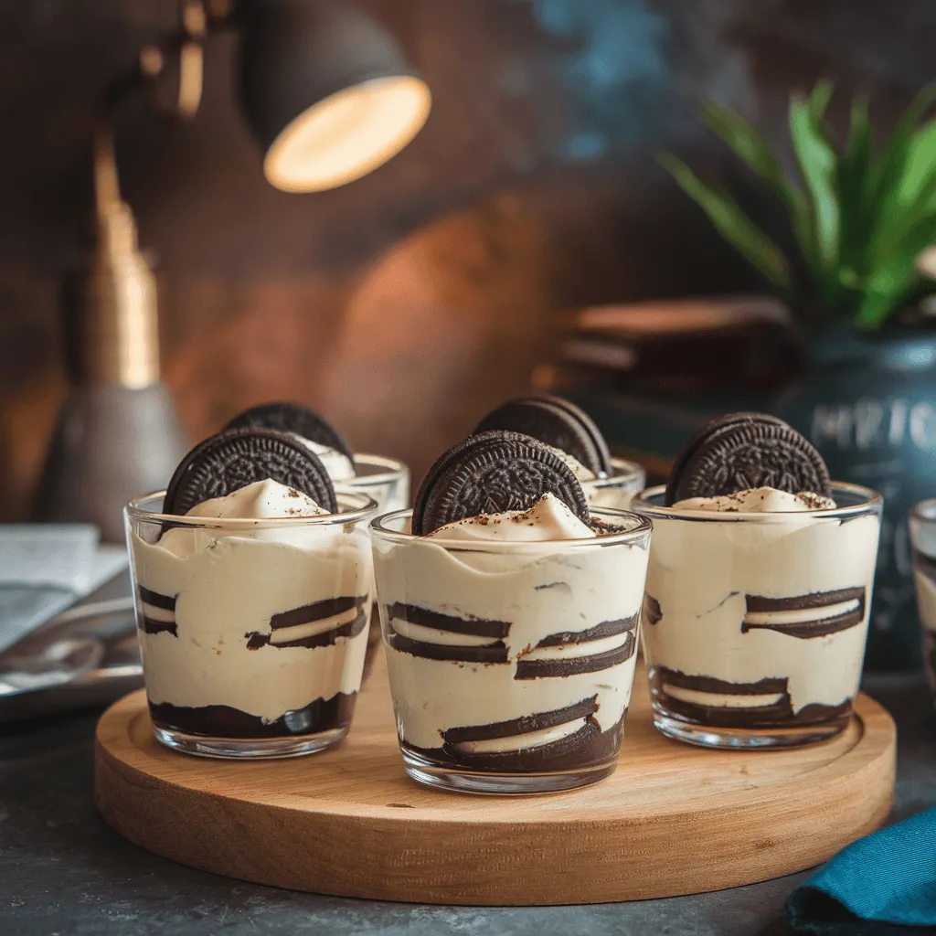 Oreo Tiramisu Individual Portions