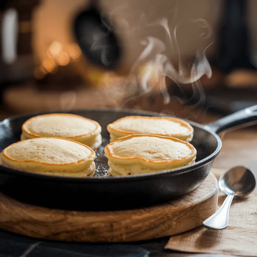 Cooking Oatmeal Cottage Cheese Pancakes