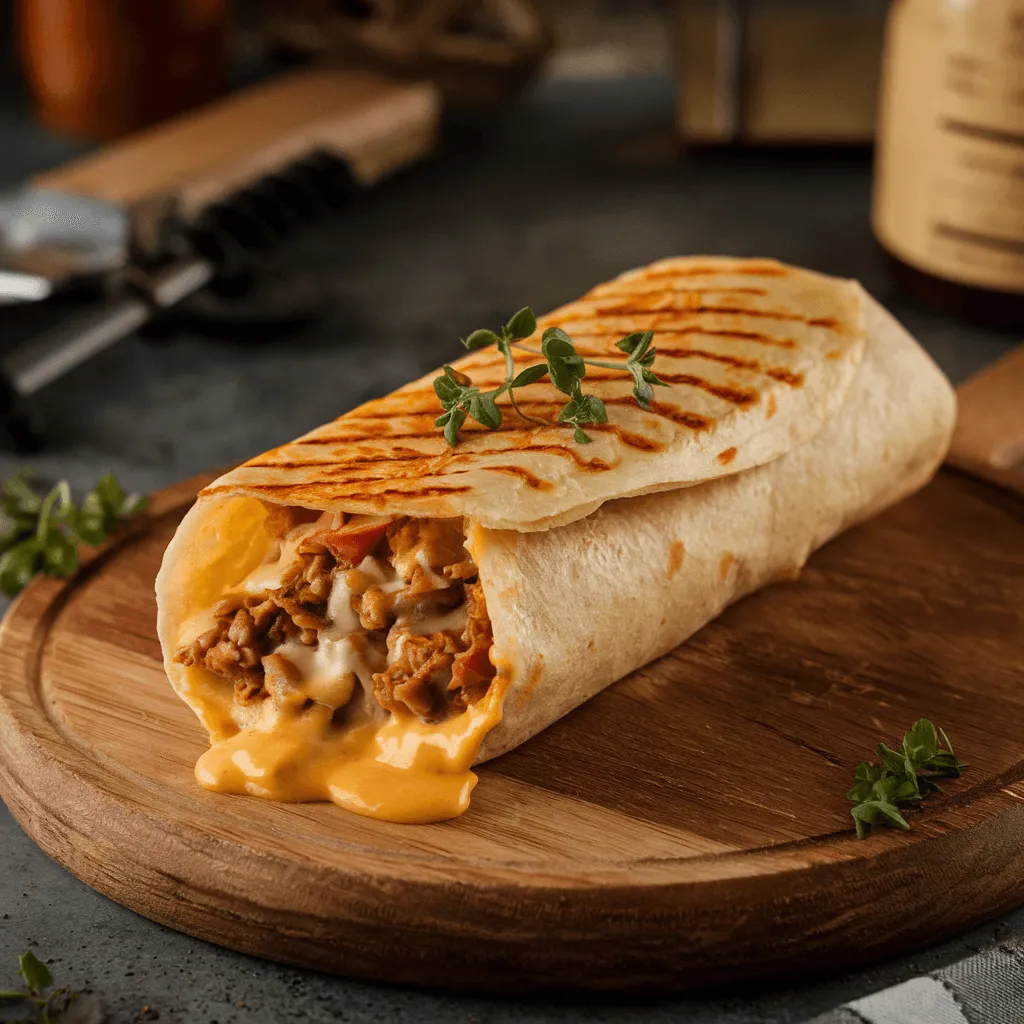 Grilled cheese burrito recipe