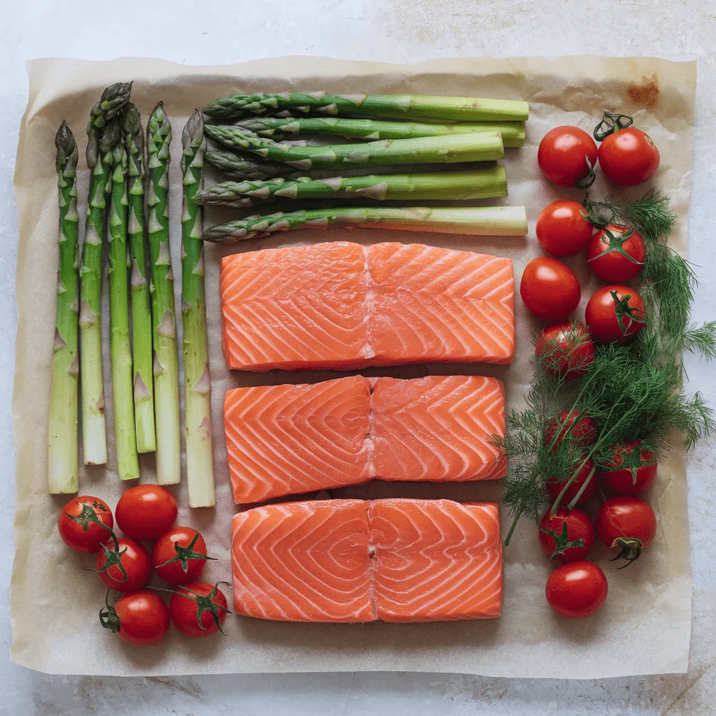 Preparing Salmon En Papillote