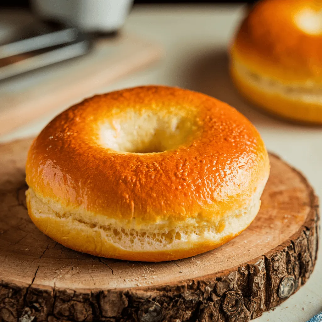 Rustic Fresh Egg Bagel