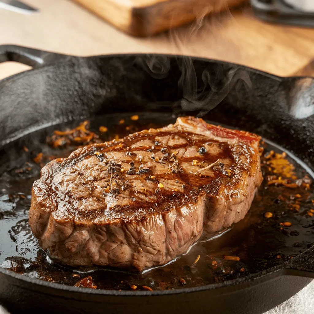 Cooking Juicy Steak for Bagels