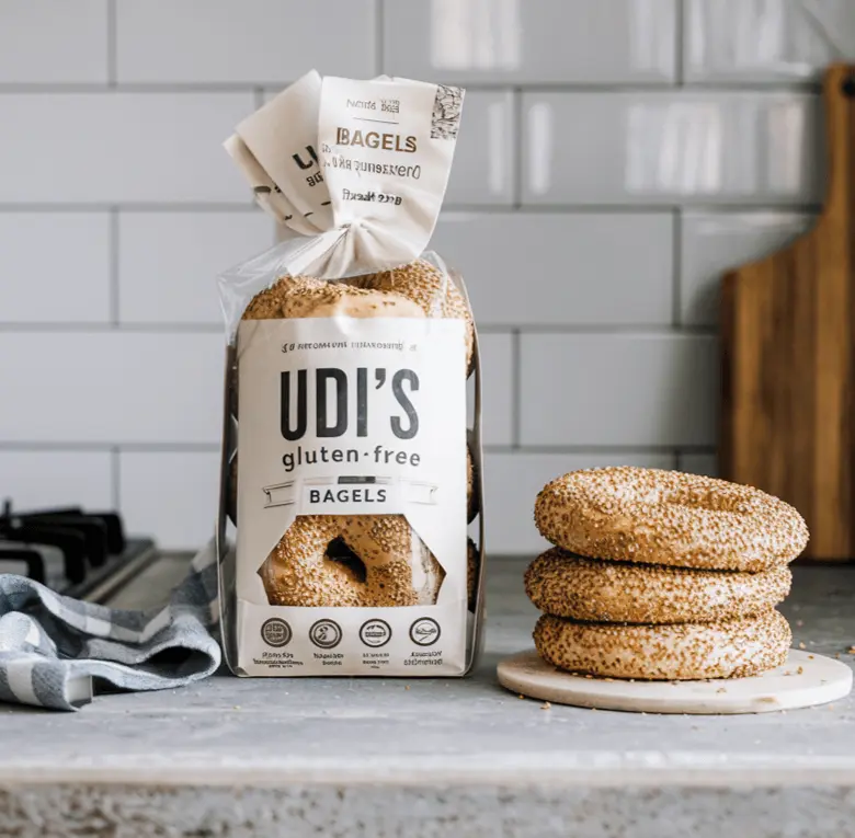 Udi’s Gluten-Free Bagels in Packaging