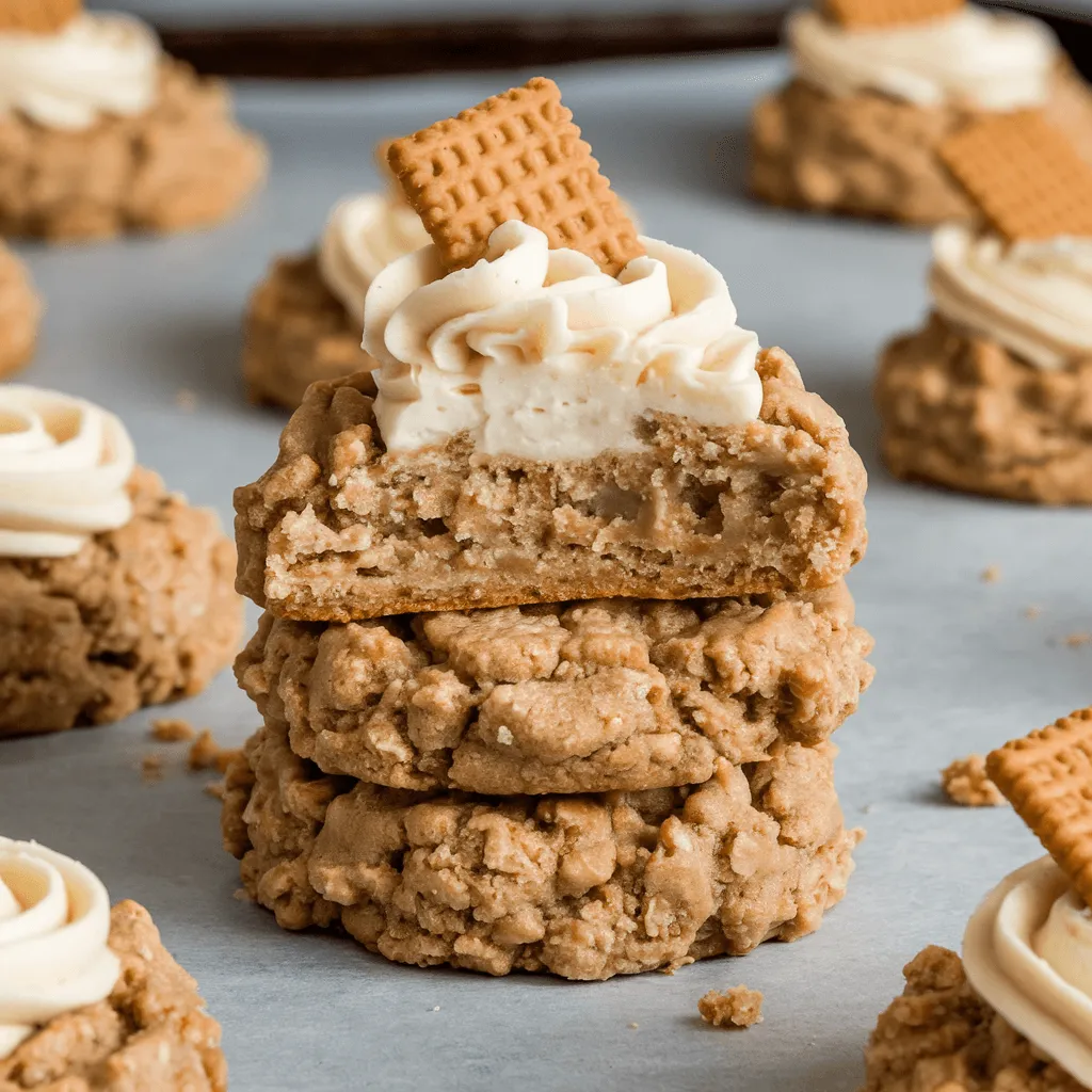 Thick bakery-style banana pudding cookies