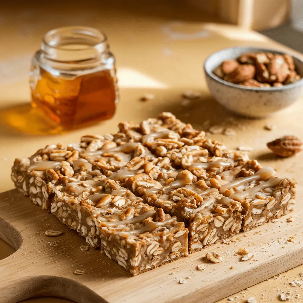 Classic High-Calorie Survival Bar Cut into Squares