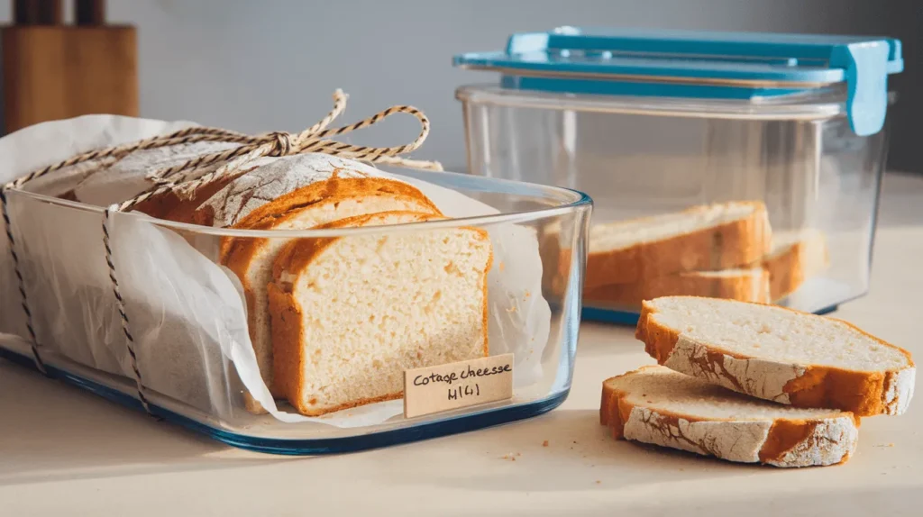 Storing Cottage Cheese Bread for Freshness