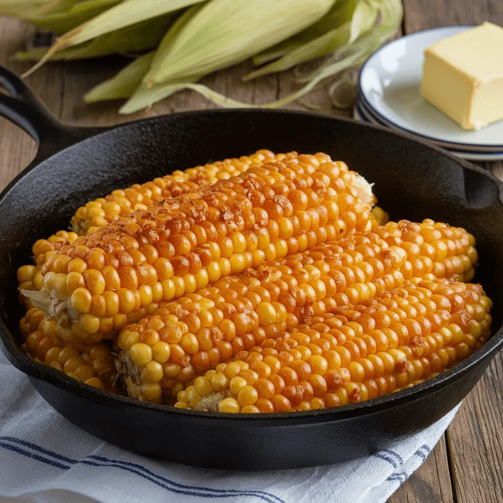 Old-fashioned fried corn recipe