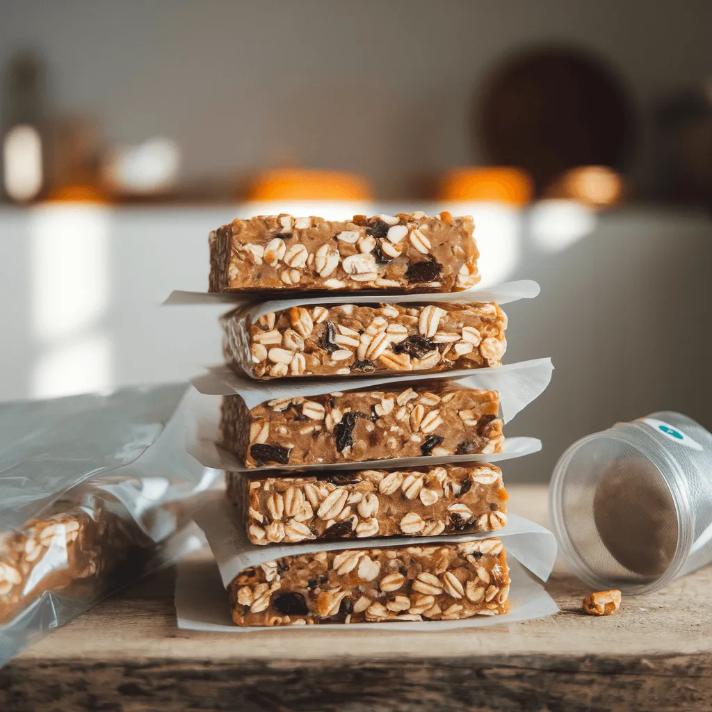 Homemade Emergency Food Bars Ready for Storage