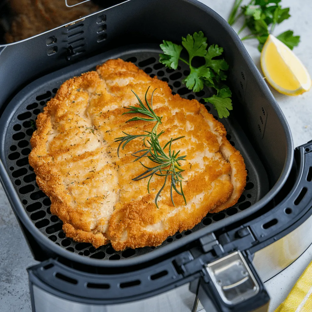 Air Fryer Beef Schnitzel – Less Oil, Same Crunch