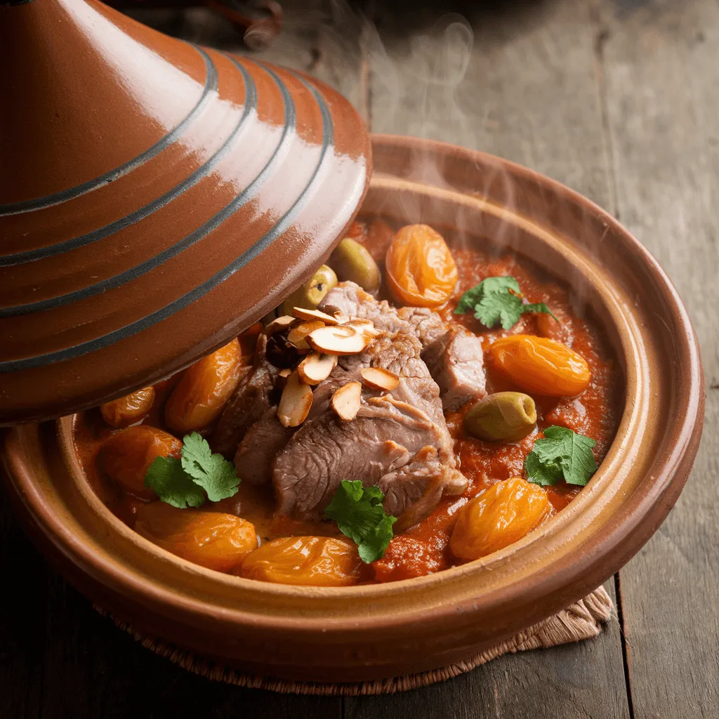 Lamb and Apricot Tagine