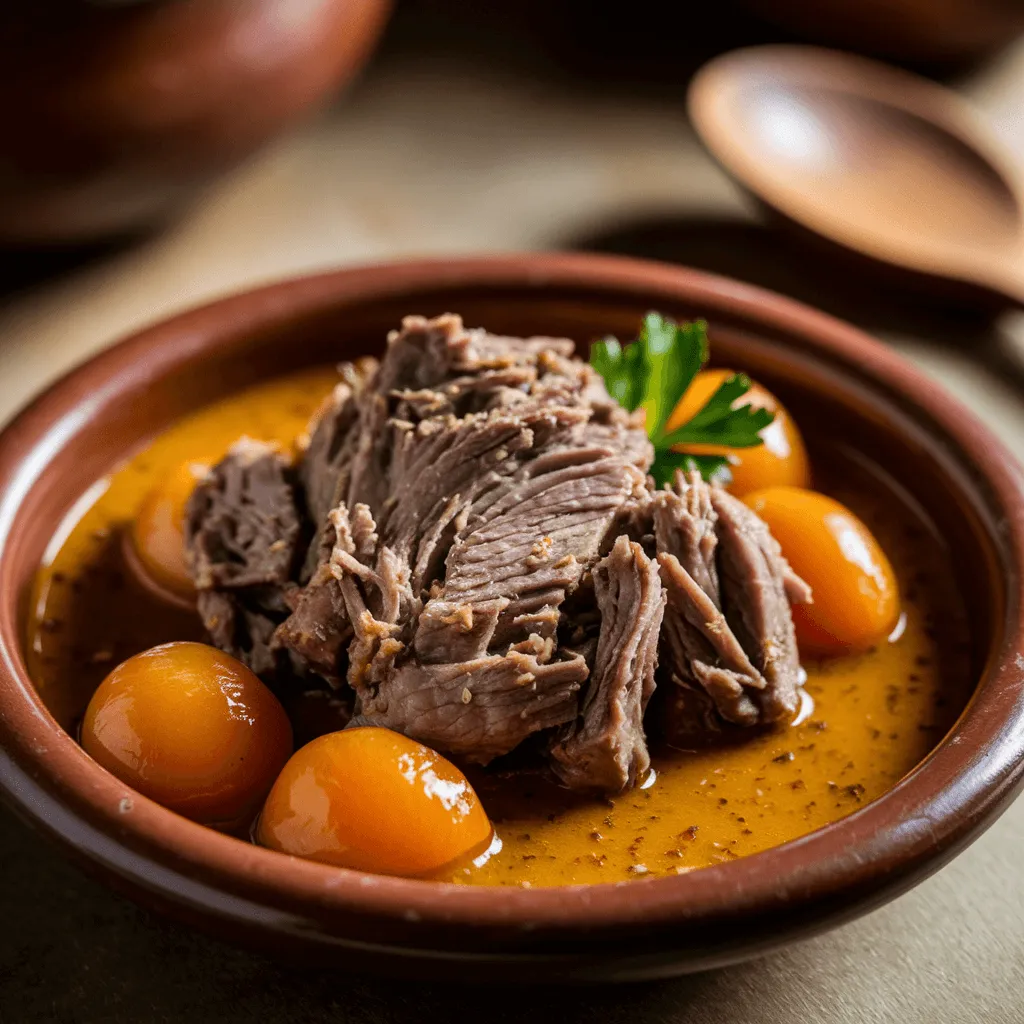 Crockpot Moroccan Lamb