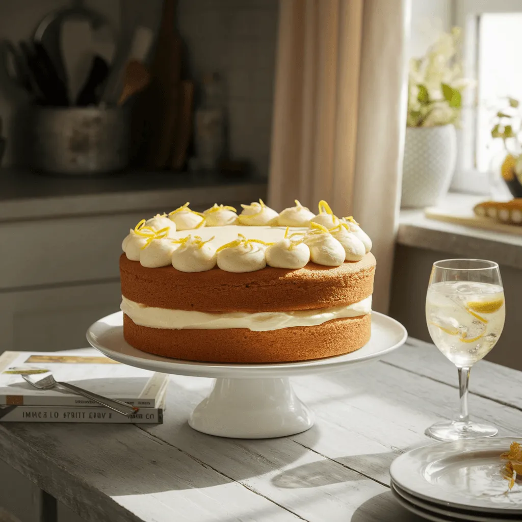 Limoncello Mascarpone Cake