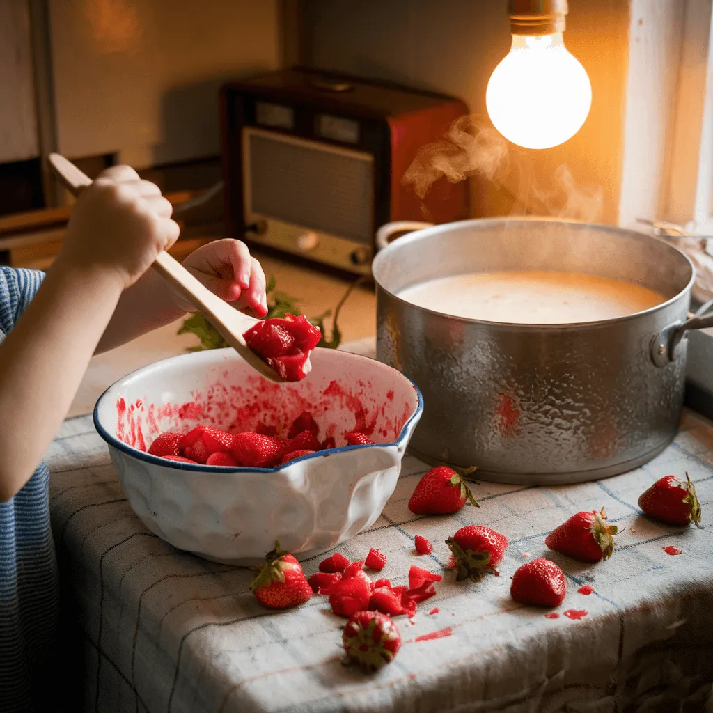 Strawberry Pudding