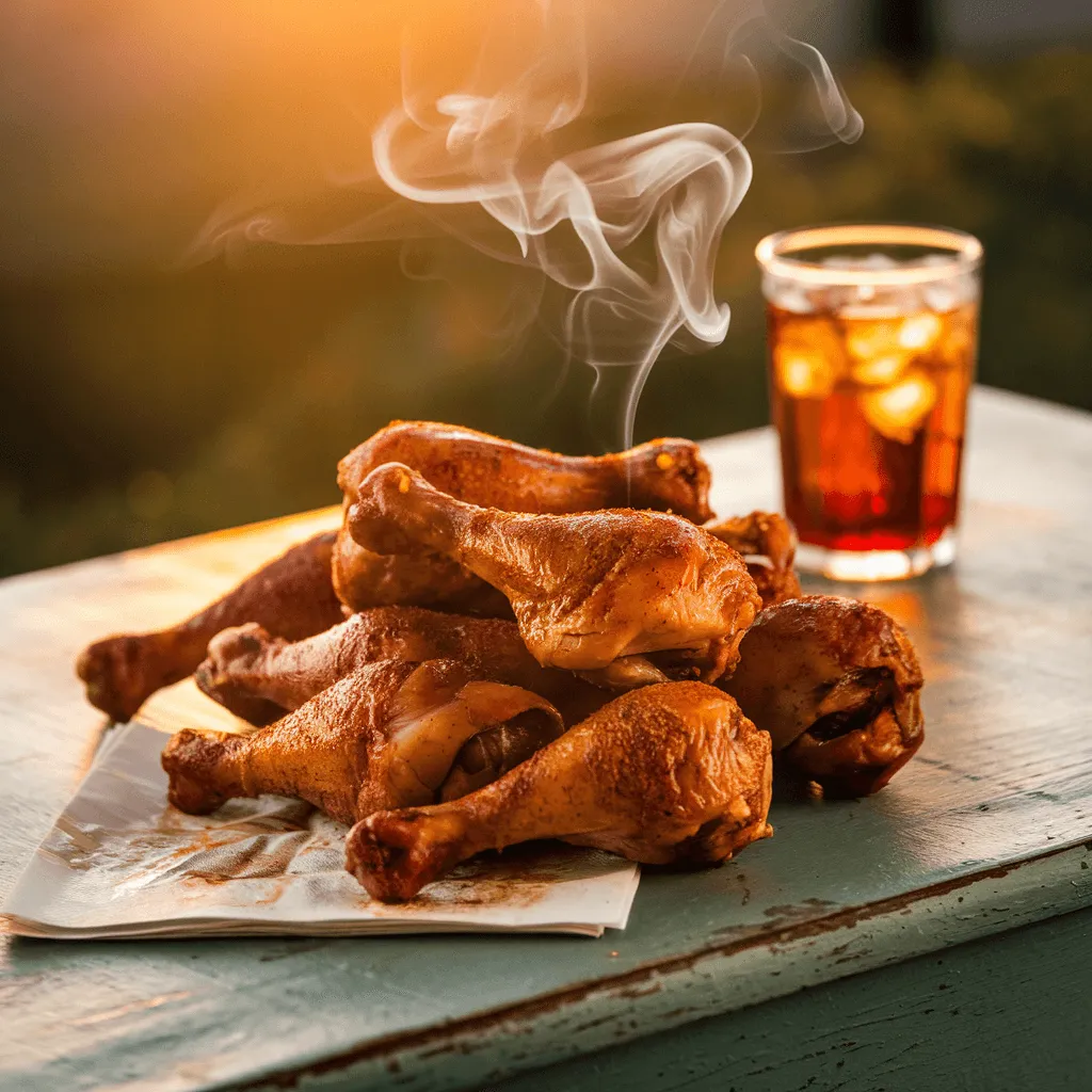 Smoked Chicken Drumsticks