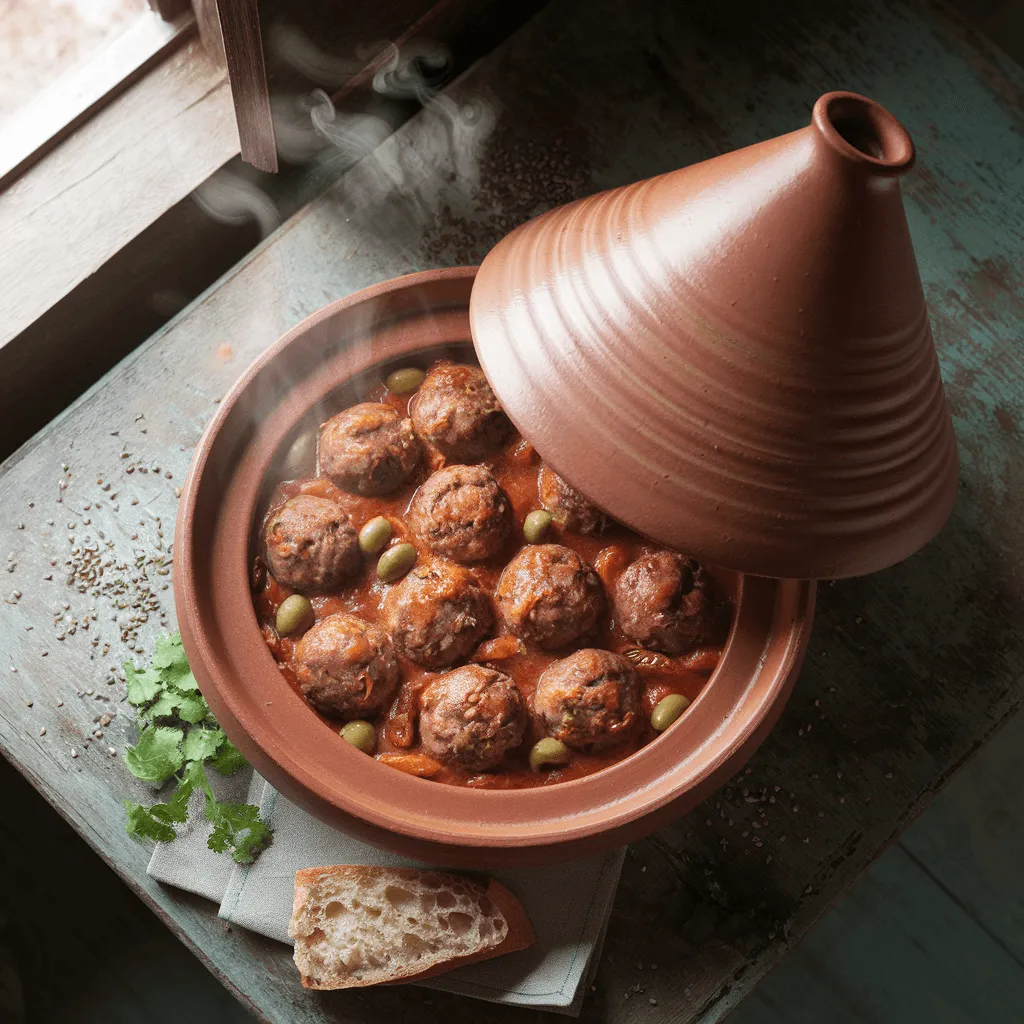 Moroccan Meatball Tagine