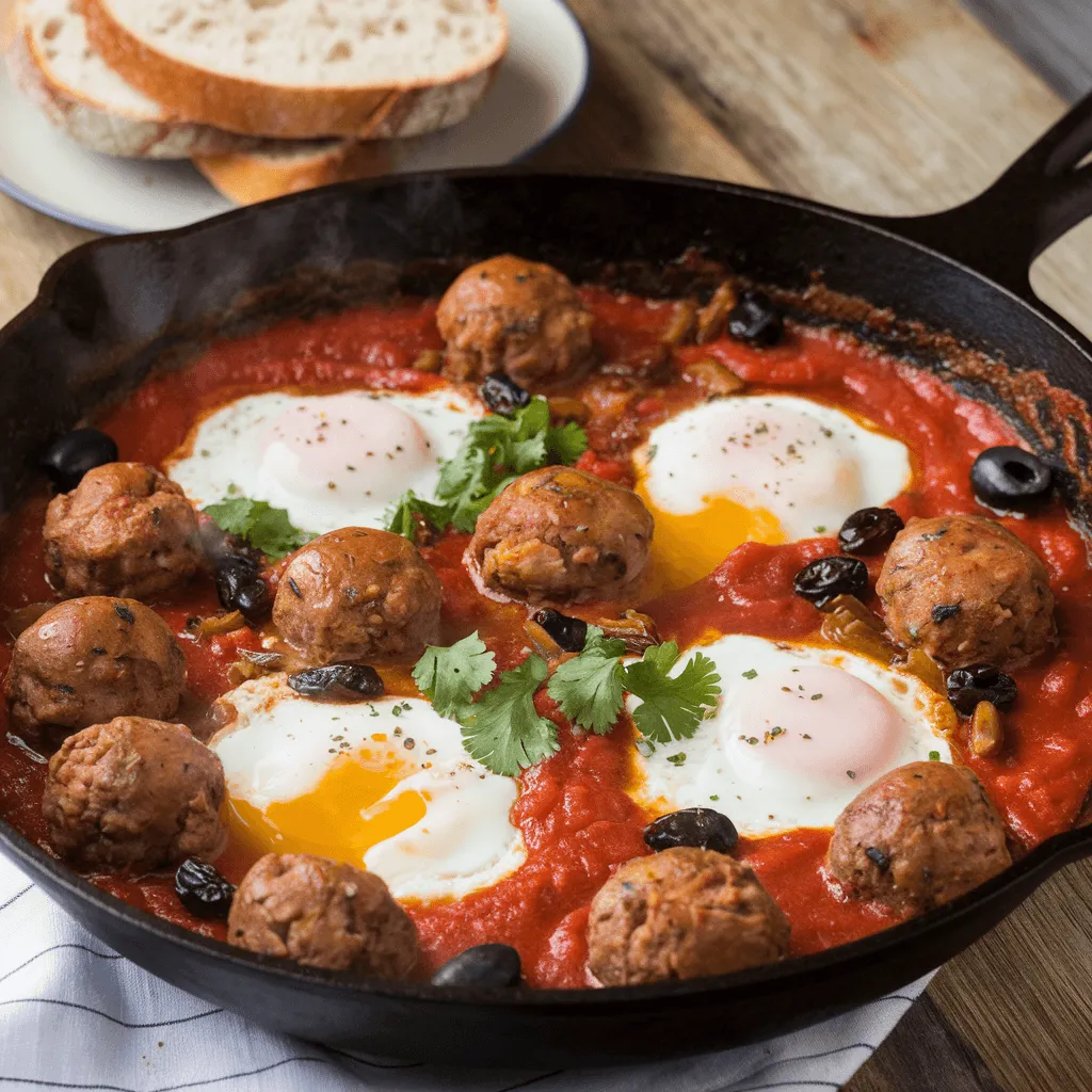 Moroccan Meatball Tagine