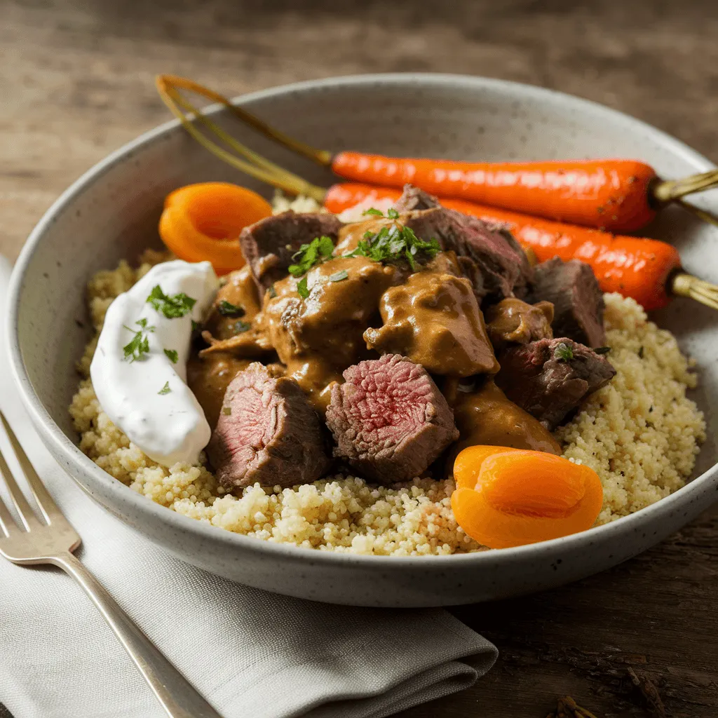 Crockpot Moroccan Lamb