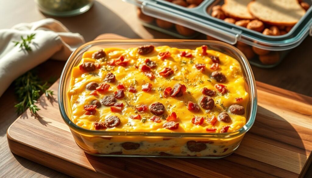 Carnivore Breakfast Casserole