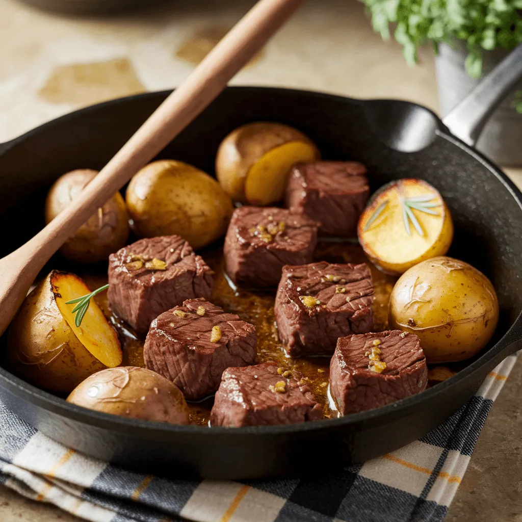 Garlic Butter Steak Bites